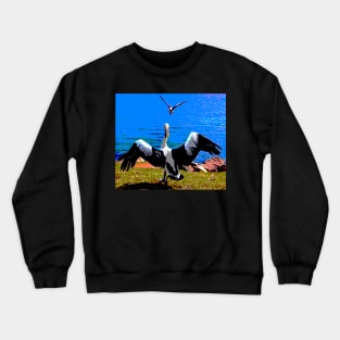 Pelican Takeoff! Crewneck Sweatshirt